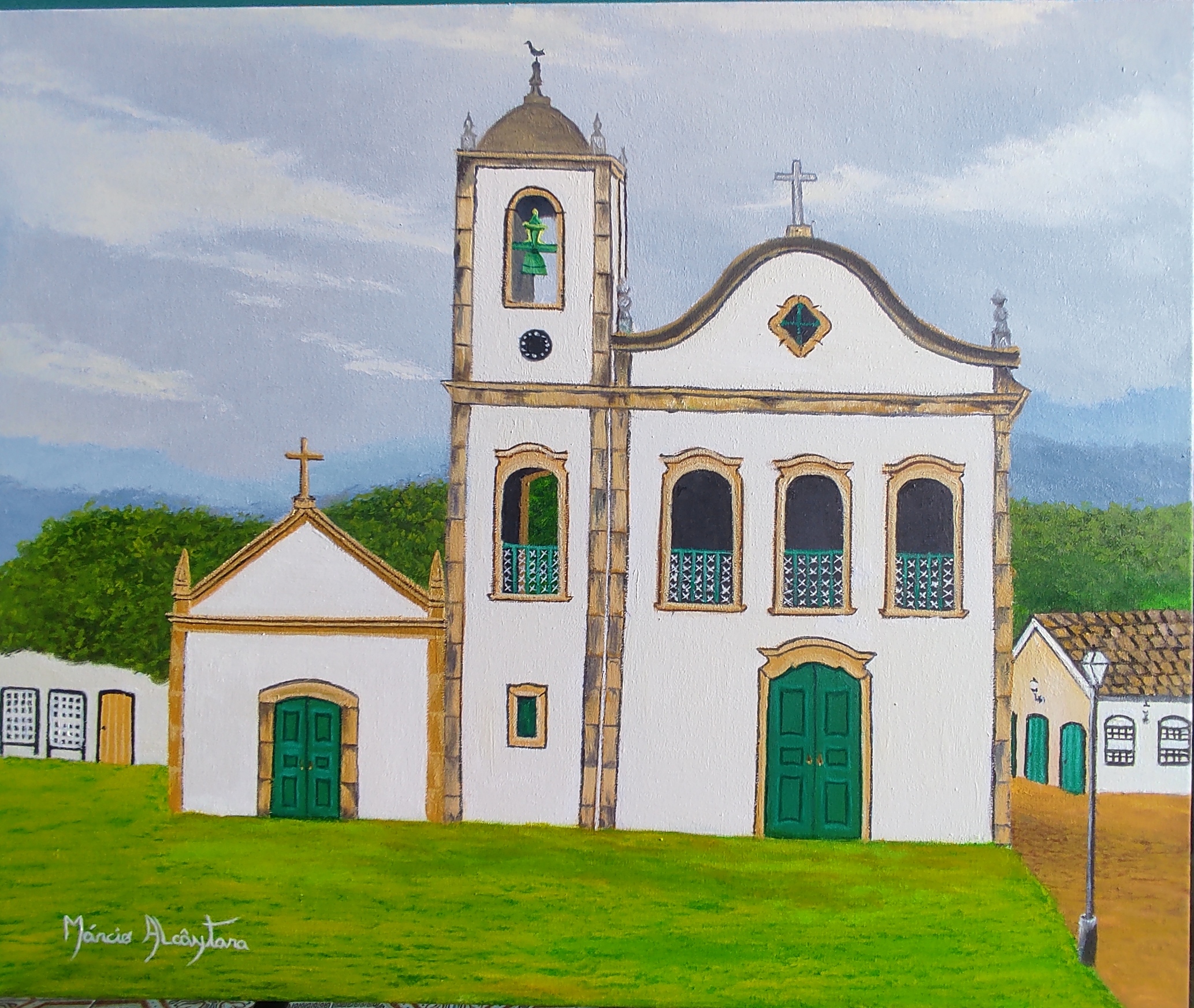 Márcio Alcântara - Igreja de Santa Rita - Paraty